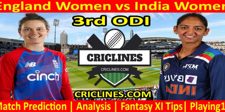 Today Match Prediction-England Women vs India Women-3rd ODI-2022-Who Will Win