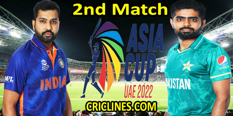 Today Match Prediction-IND vs PAK-Asia Cup 2022-Super Four-2nd Match-Who Will Win