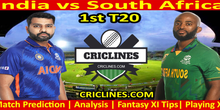 Today Match Prediction-IND vs SA-1st T20-2022-Who Will Win