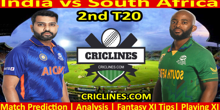 Today Match Prediction-IND vs SA-2nd T20-2022-Who Will Win