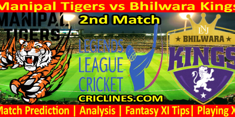 Today Match Prediction-Manipal Tigers vs Bhilwara Kings-Dream11-LLC T20-2nd Match-Who Will Win