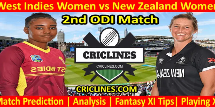 Today Match Prediction-WIW vs NZW-2nd ODI 2022-Who Will Win