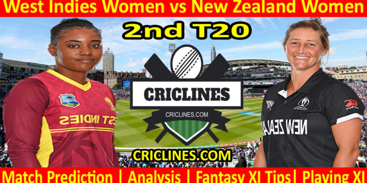 Today Match Prediction-WIW vs NZW-2nd T20 2022-Who Will Win
