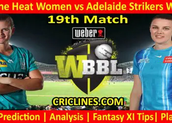 Today Match Prediction-BBHW vs ADSW-WBBL T20 2022-19th Match-Who Will Win