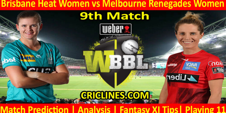 Today Match Prediction-BBHW vs MRSW-WBBL T20 2022-9th Match-Who Will Win
