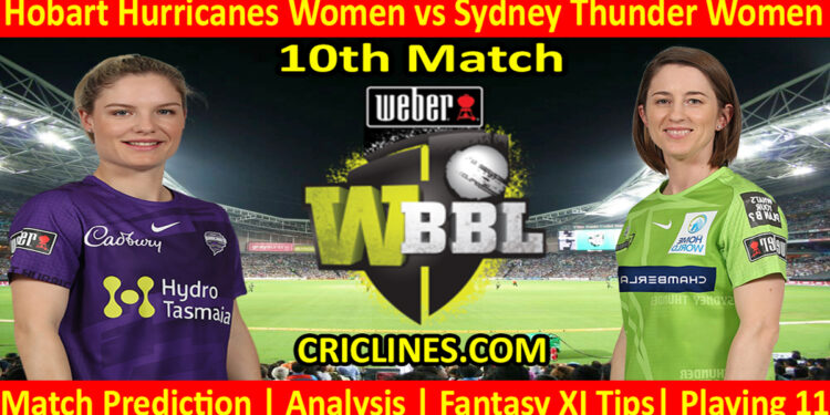 Today Match Prediction-HBHW vs SYTW-WBBL T20 2022-10th Match-Who Will Win