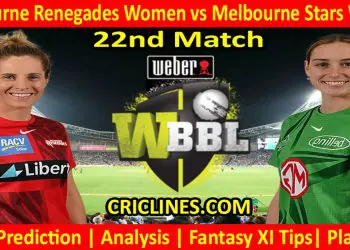 Today Match Prediction-MLRW vs MLSW-WBBL T20 2022-22nd Match-Who Will Win
