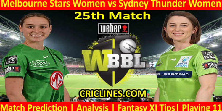 Today Match Prediction-MLSW vs SYTW-WBBL T20 2022-25th Match-Who Will Win