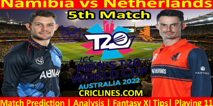 Today Match Prediction-NBA vs NET-ICC T20 World Cup 2022-5th Match-Who Will Win