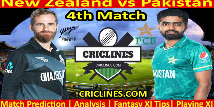 Today Match Prediction-NZ vs PAK-4th T20-New Zealand T20I Tri-Series 2022-Who Will Win Today