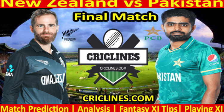 Today Match Prediction-NZ vs PAK-Final T20-New Zealand T20I Tri-Series 2022-Who Will Win Today