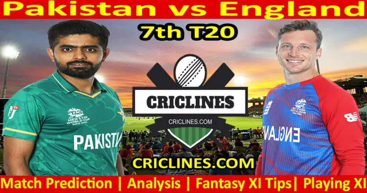 Today Match Prediction-PAK vs ENG-7th T20-2022-Who Will Win