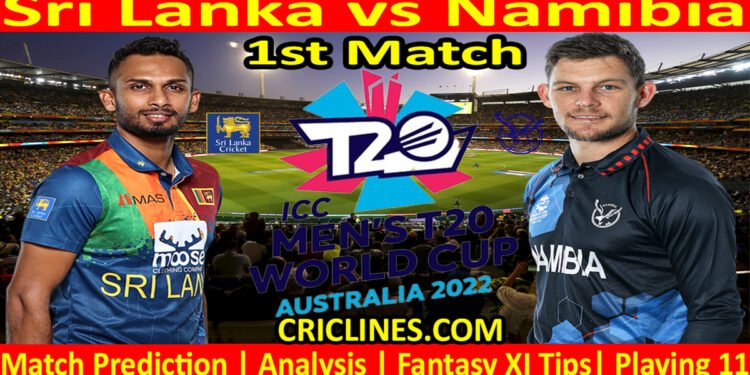 Today Match Prediction-SL vs NBA-World Cup 2022-1st Match-Who Will Win