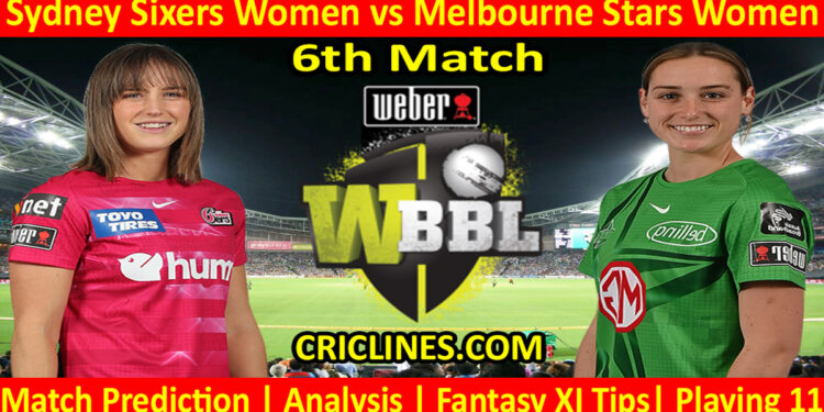 Today Match Prediction-SYSW vs MLSW-WBBL T20 2022-6th Match-Who Will Win