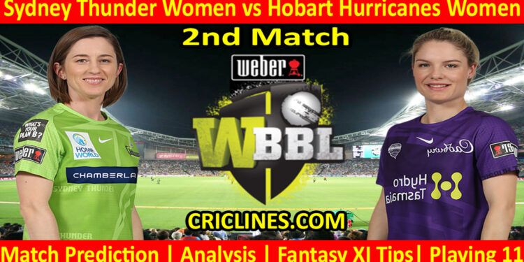 Today Match Prediction-SYTW vs HBHW-WBBL T20 2022-2nd Match-Who Will Win