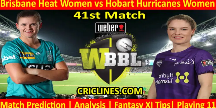 Today Match Prediction-BBHW vs HBHW-WBBL T20 2022-41st Match-Who Will Win