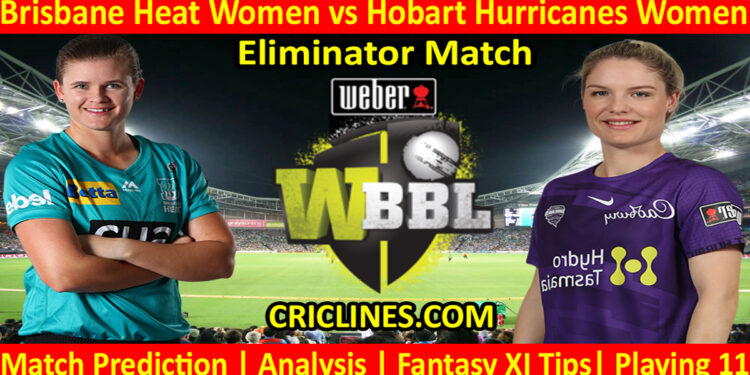 Today Match Prediction-BBHW vs HBHW-WBBL T20 2022-Eliminator Match-Who Will Win