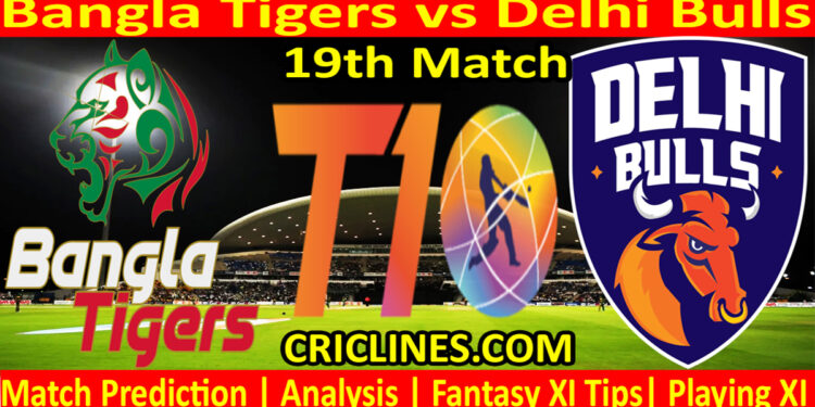 Today Match Prediction-BT vs DB-Dream11-Abu Dhabi T10 League-2022-19th Match-Who Will Win