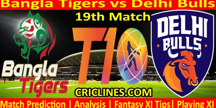 Today Match Prediction-BT vs DB-Dream11-Abu Dhabi T10 League-2022-19th Match-Who Will Win
