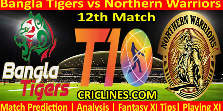 Today Match Prediction-BT vs NW-Dream11-Abu Dhabi T10 League-2022-12th Match-Who Will Win
