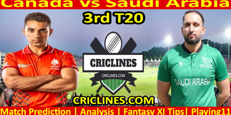 Today Match Prediction-CAN vs SA-3rd T20 2022-Desert Cup T20I Series 2022-Dream11-Who Will Win