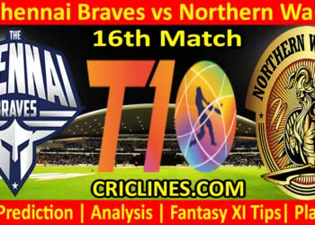 Today Match Prediction-CB vs NW-Dream11-Abu Dhabi T10 League-2022-16th Match-Who Will Win