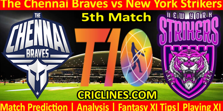 Today Match Prediction-CB vs NYS-Dream11-Abu Dhabi T10 League-2022-5th Match-Who Will Win