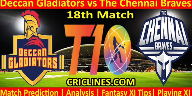 Today Match Prediction-DG vs CB-Dream11-Abu Dhabi T10 League-2022-18th Match-Who Will Win