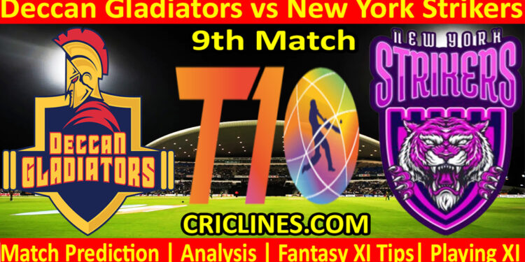 Today Match Prediction-DG vs NYS-Dream11-Abu Dhabi T10 League-2022-9th Match-Who Will Win
