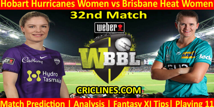 Today Match Prediction-HBHW vs BBHW-WBBL T20 2022-32nd Match-Who Will Win