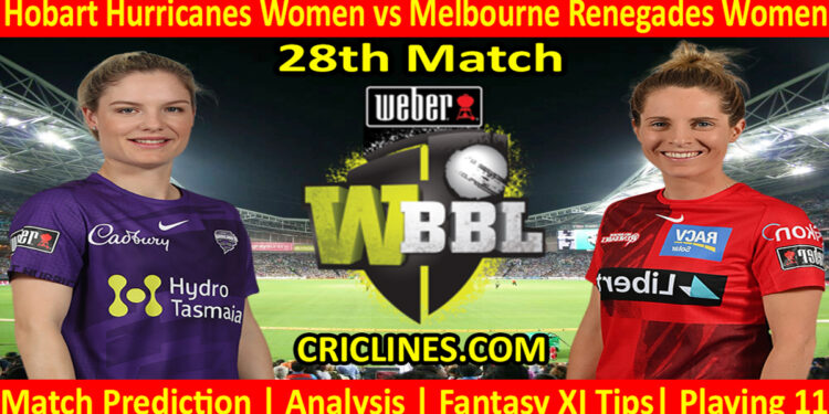 Today Match Prediction-HBHW vs MRSW-WBBL T20 2022-28th Match-Who Will Win