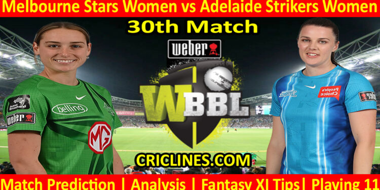 Today Match Prediction-MLSW vs ADSW-WBBL T20 2022-30th Match-Who Will Win