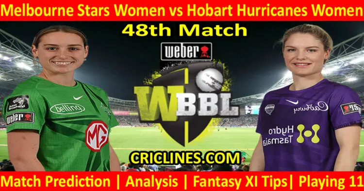 Today Match Prediction-MLSW vs HBHW-WBBL T20 2022-48th Match-Who Will Win