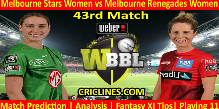Today Match Prediction-MLSW vs MLRW-WBBL T20 2022-43rd Match-Who Will Win