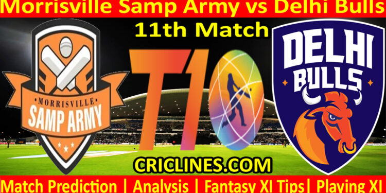 Today Match Prediction-MSA vs DB-Dream11-Abu Dhabi T10 League-2022-11th Match-Who Will Win
