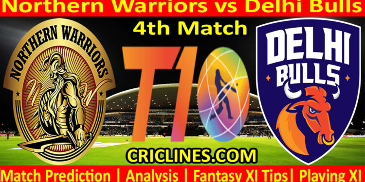 Today Match Prediction-NW vs DB-Dream11-Abu Dhabi T10 League-2022-4th Match-Who Will Win