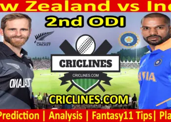 Today Match Prediction-NZ vs IND-Dream11-2nd ODI-2022-Who Will Win