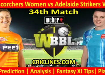 Today Match Prediction-PRSW vs ADSW-WBBL T20 2022-34th Match-Who Will Win