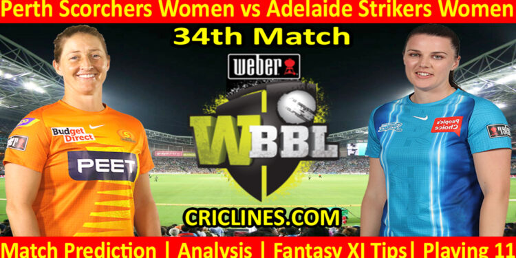 Today Match Prediction-PRSW vs ADSW-WBBL T20 2022-34th Match-Who Will Win