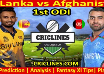Today Match Prediction-SL vs AFG-Dream11-1st ODI-2022-Who Will Win
