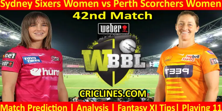 Today Match Prediction-SYSW vs PRSWn-WBBL T20 2022-42nd Match-Who Will Win