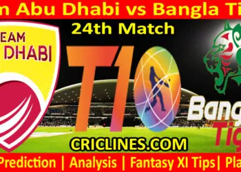 Today Match Prediction-TAB vs BT-Dream11-Abu Dhabi T10 League-2022-24th Match-Who Will Win