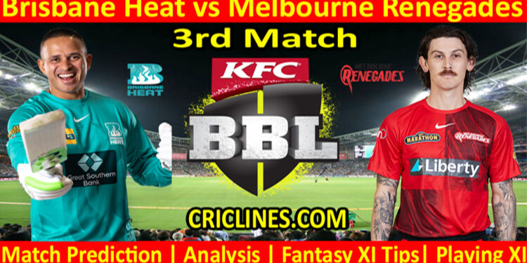 BBH vs MLR-Today Match Prediction-Dream11-BBL T20 2022-23-3rd Match-Who Will Win