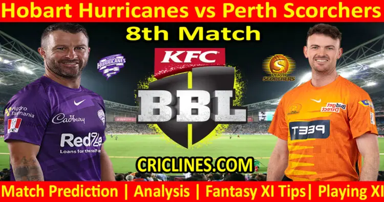 Today Match Prediction-HBH vs PRS-Dream11-BBL T20 2022-23-8th Match-Who Will Win