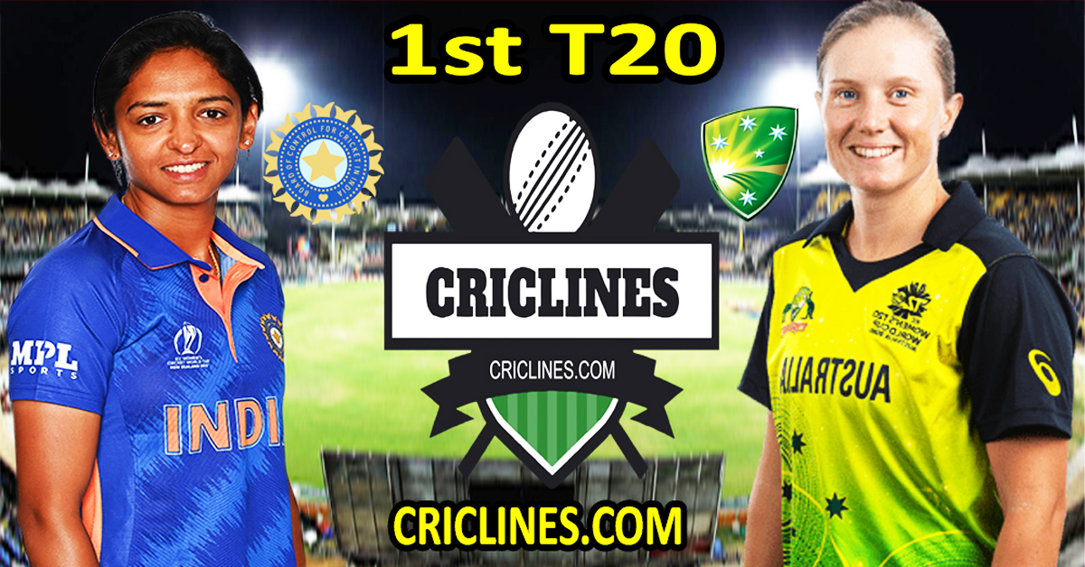 Today Match Prediction-India Women vs Australia Women-Dream11-1st T20 2022-Who Will Win