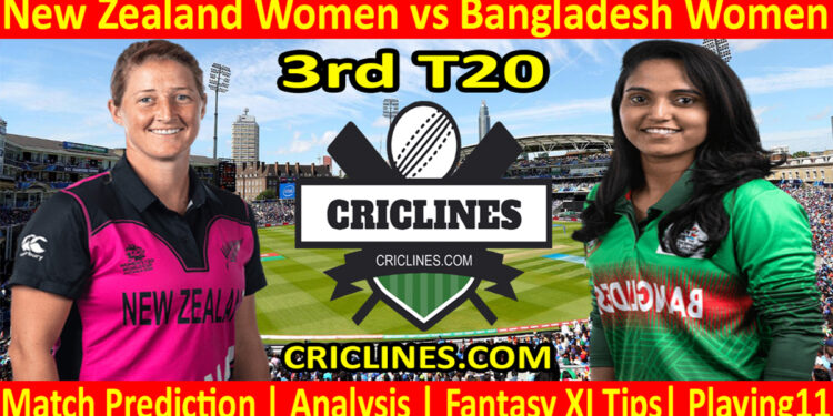 Today Match Prediction-NZW vs BANW-3rd T20-Dream11-2022-Who Will Win