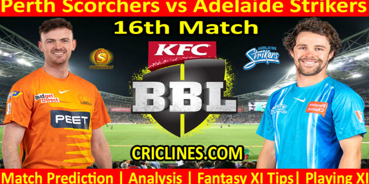 Today Match Prediction-PRS vs ADS-Dream11-BBL T20 2022-23-16th Match-Who Will Win