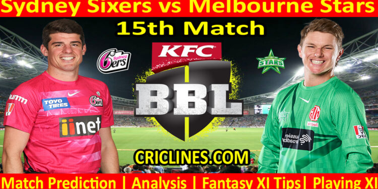 Today Match Prediction-SYS vs MLS-Dream11-BBL T20 2022-23-15th Match-Who Will Win