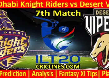 Today Match Prediction-ADKR vs DV-IL T20 2023-7th Match-Who Will Win
