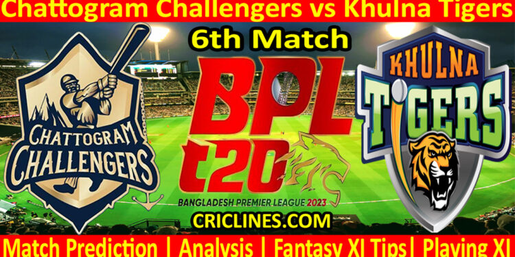 Today Match Prediction-CCH vs KT-Dream11-BPL T20-2023-6th Match-Who Will Win